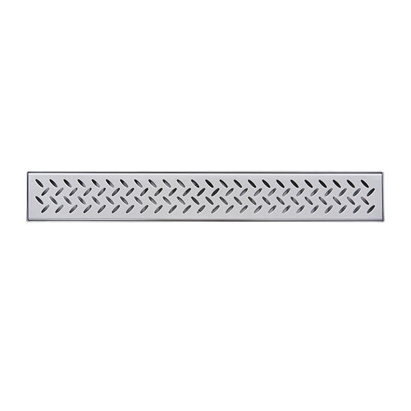 Desagües exteriores lineales de acero inoxidable personalizables de 40 pulgadas y 1500 mm x 85 mm OA85